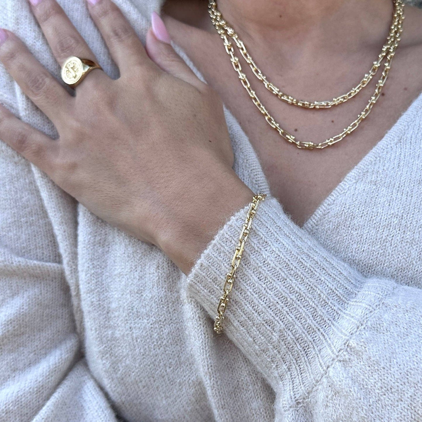 Woolly Hardware Link Chain Bracelet