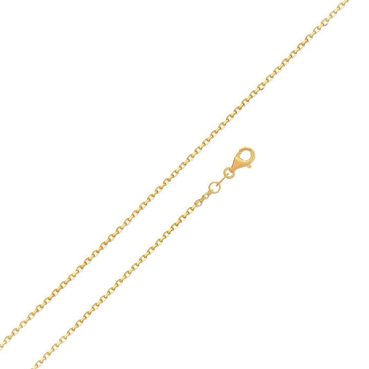 Solid Gold Glitter Chain