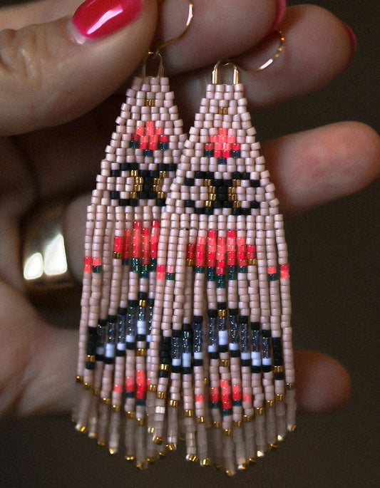 Capricorn Beaded Earrings