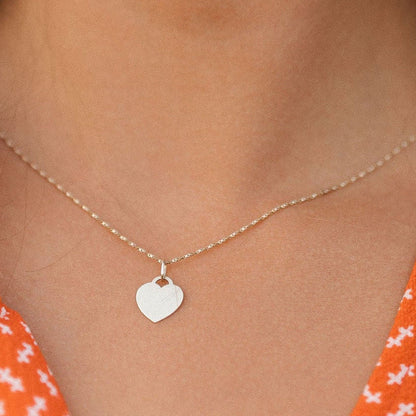 10 K Solid Gold Woolly Bear Heart Charm