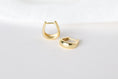 Load image into Gallery viewer, Gold Tapered Huggie Hoops
