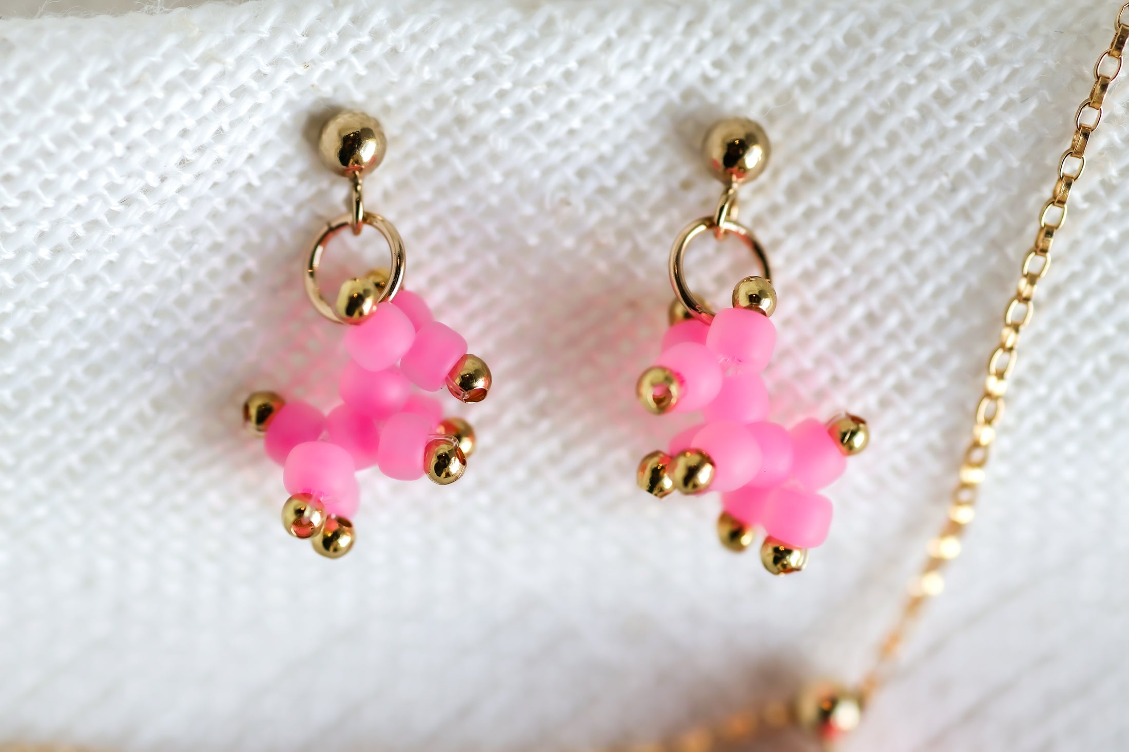 Pink DOGGO Club Earrings