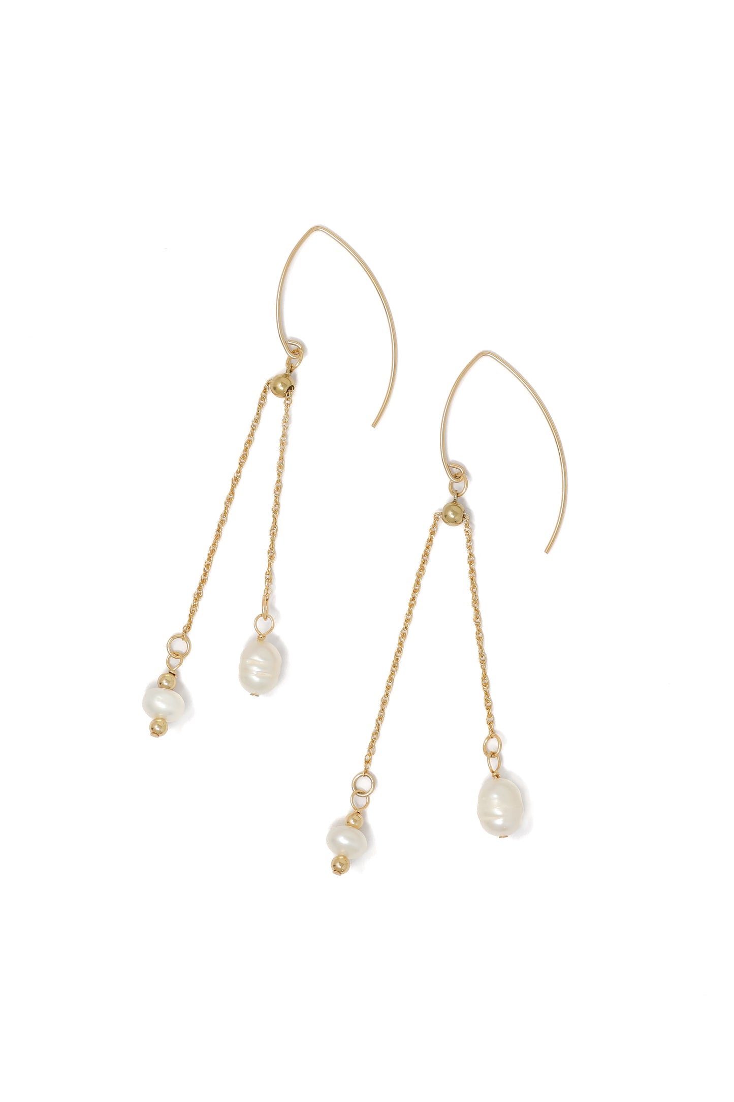 Baroque Pearl Danglers