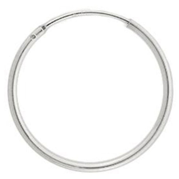 24 mm Eternity Hoop .925 SS