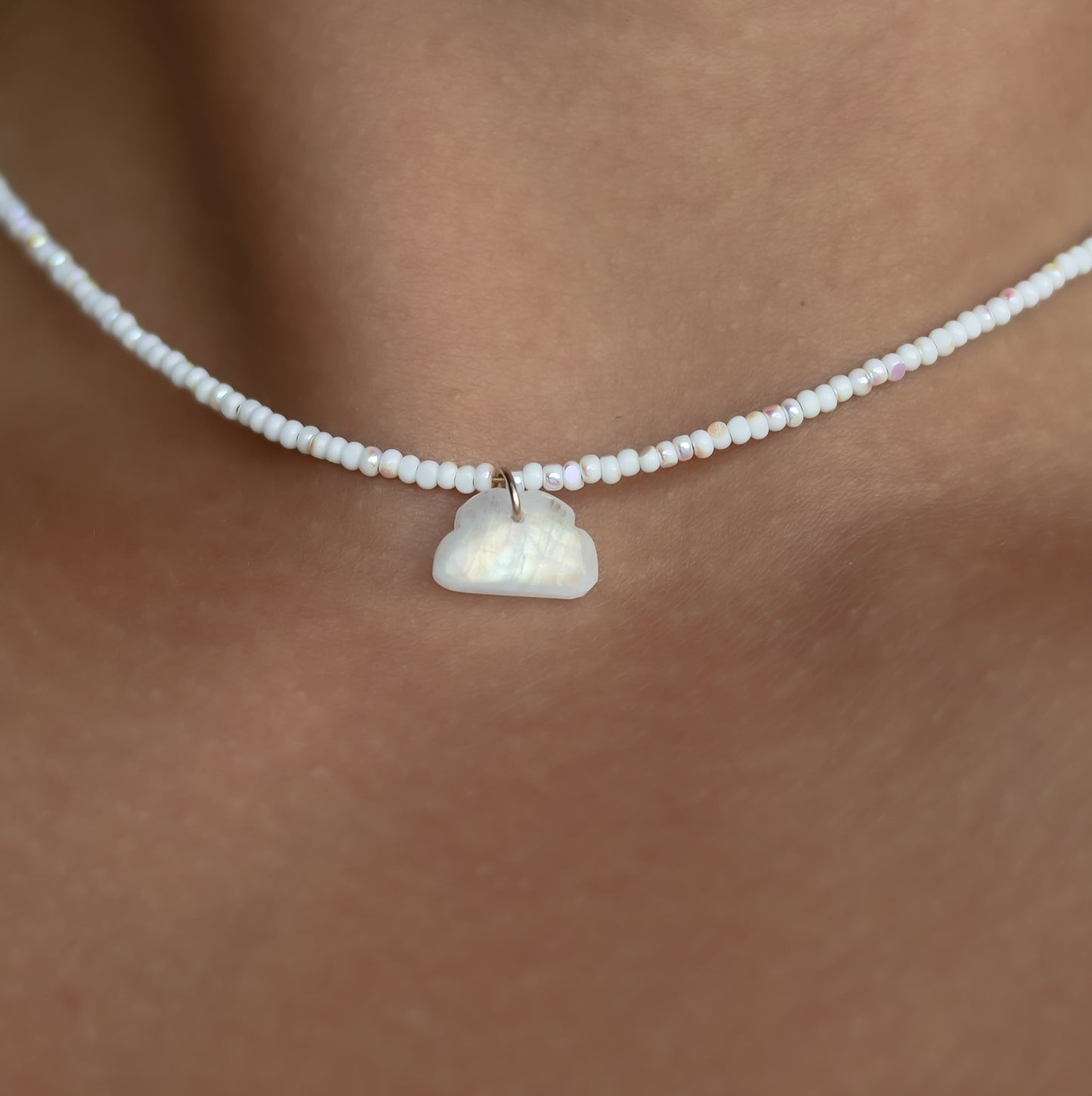 Moonstone Cloud Charm