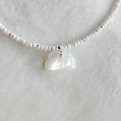 Moonstone Cloud Charm