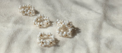 Charlotte Flower Statement Rings