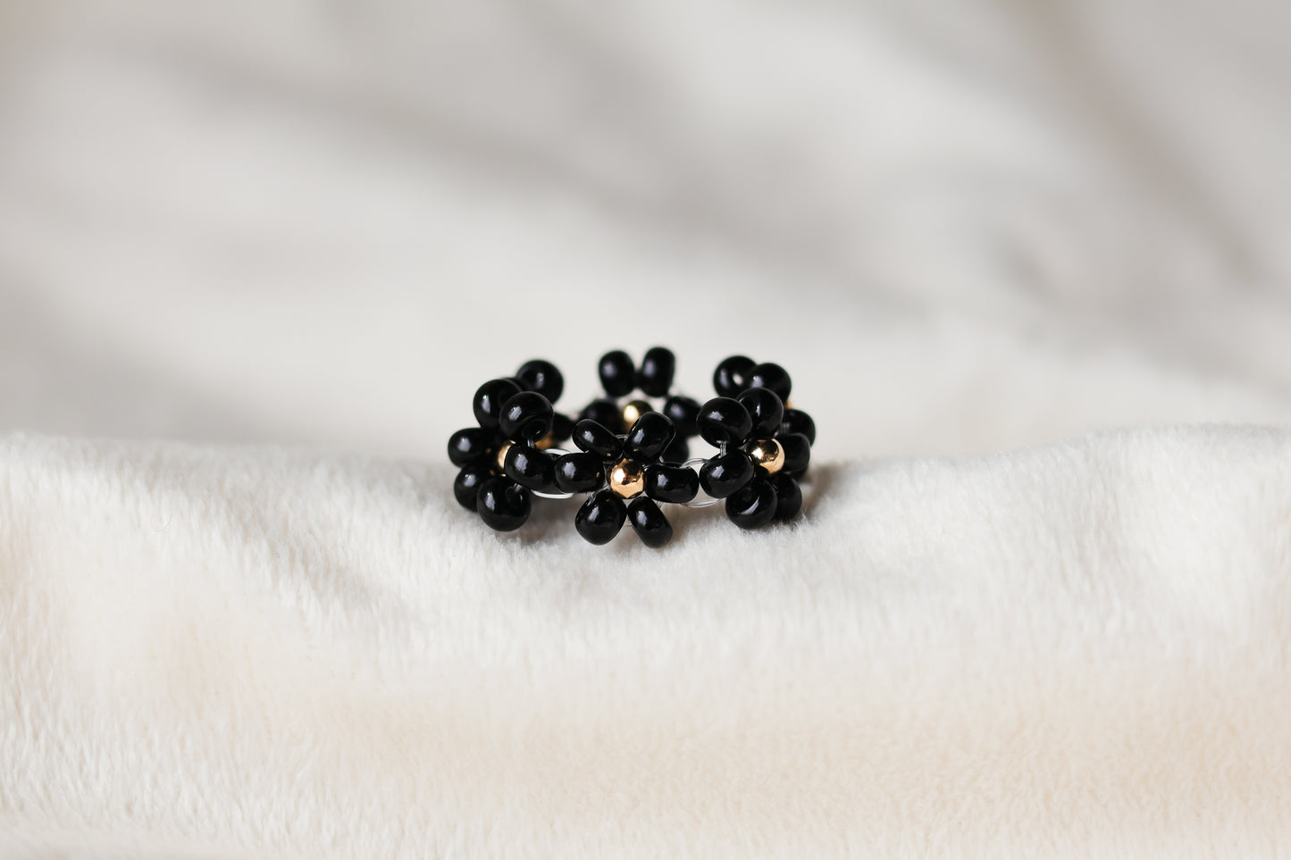 Czech Flower Statement Rings