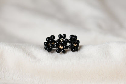Czech Flower Statement Rings