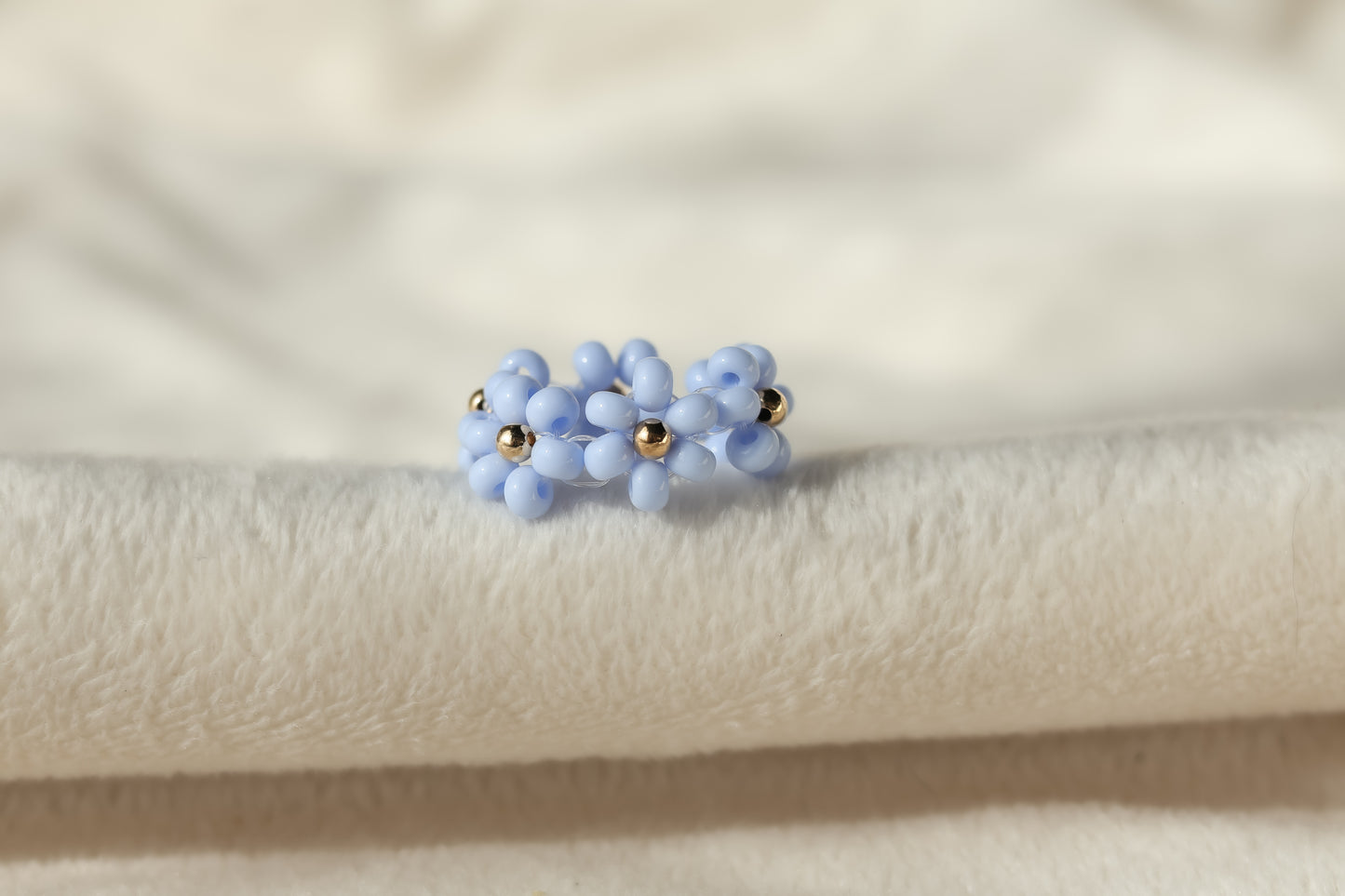 Czech Flower Statement Rings