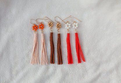 Fire Flower Fringe Tassels