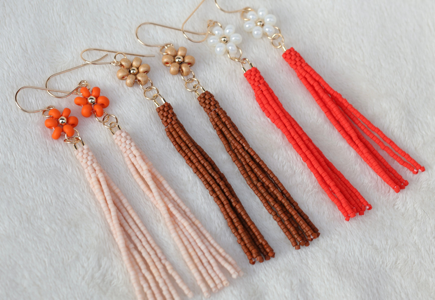 Fire Flower Fringe Tassels