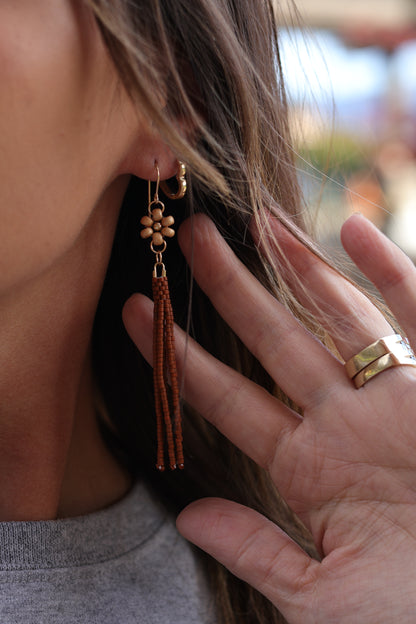 Fire Flower Fringe Tassels