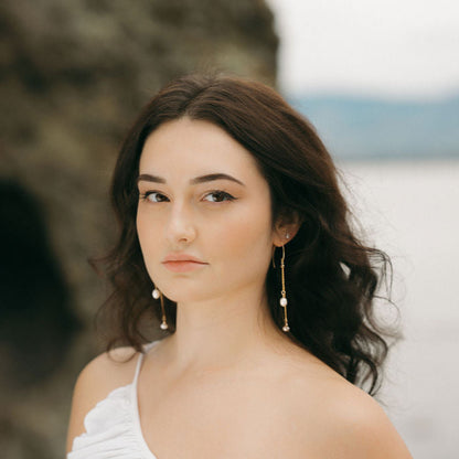 Baroque Pearl Danglers