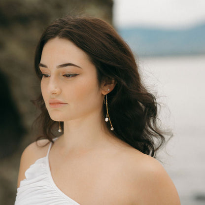 Baroque Pearl Danglers