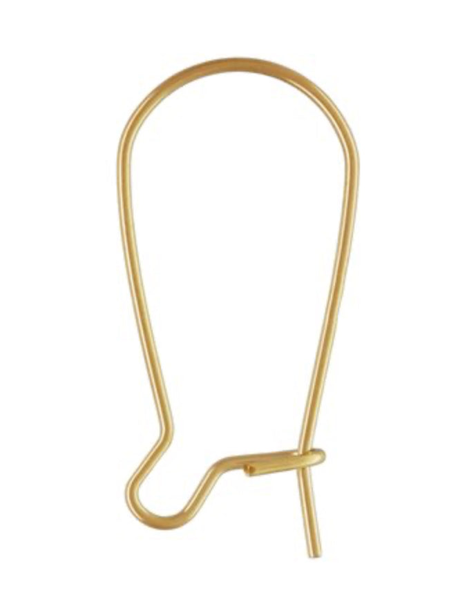 23.5 mm Kidney Ear Wire (0.66mm)