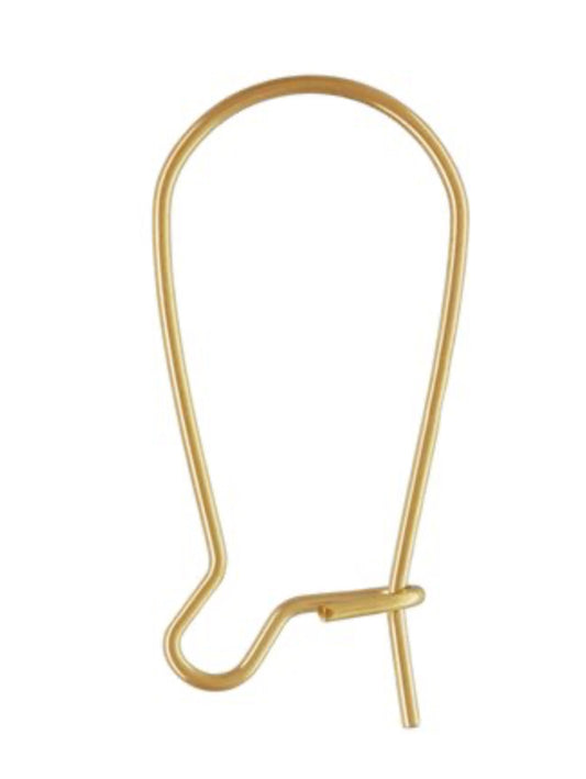 23.5 mm Kidney Ear Wire (0.66mm)