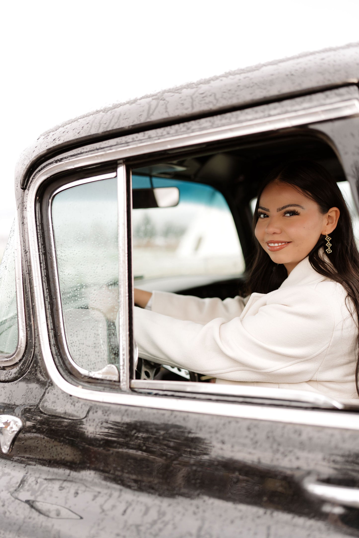 Beaded Clover Couture Earrings
