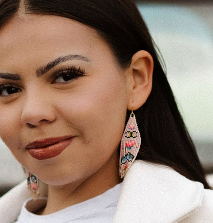 Capricorn Beaded Earrings