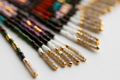 The Library Beaded Earrings
