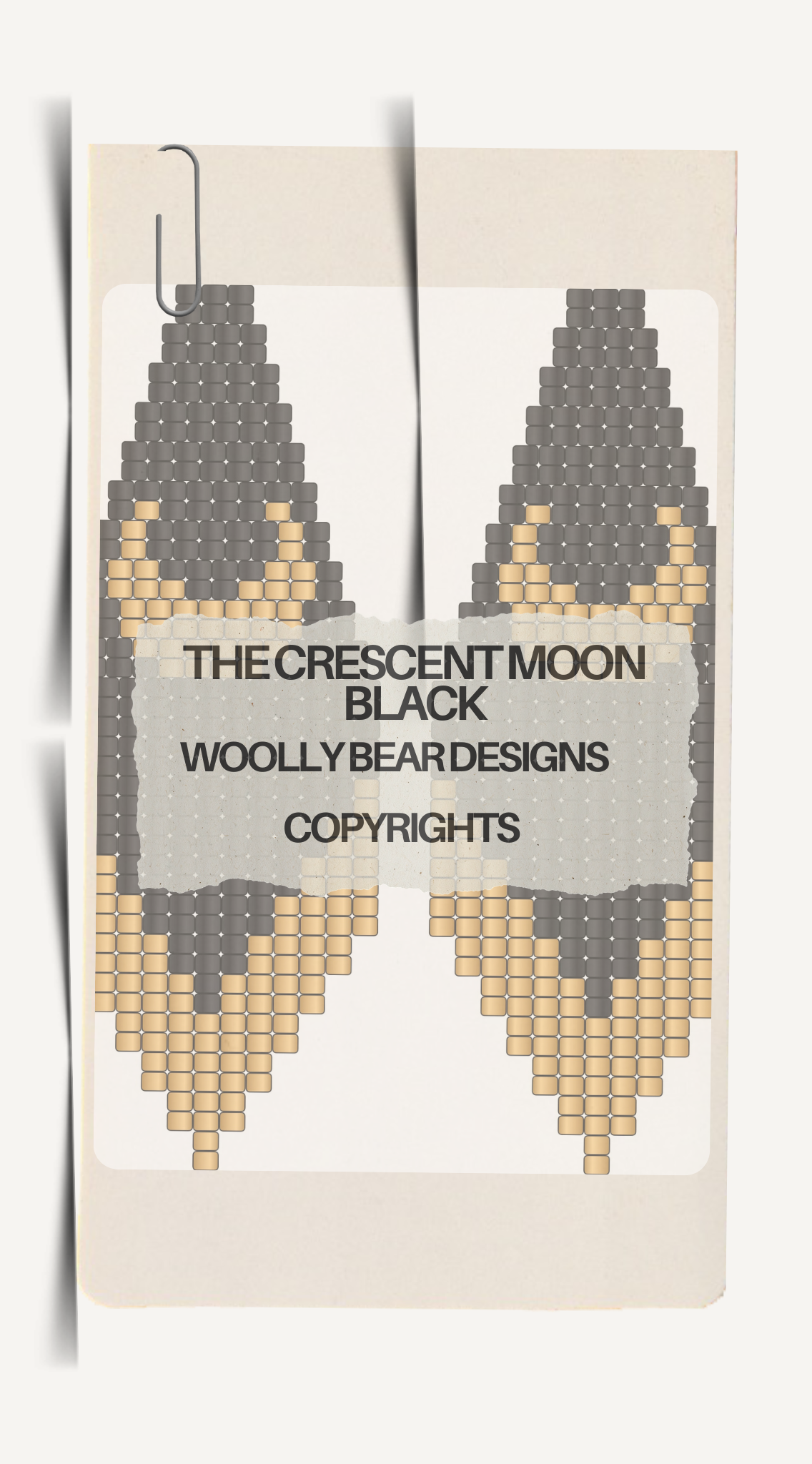 The Crescent Moon in Black Graph