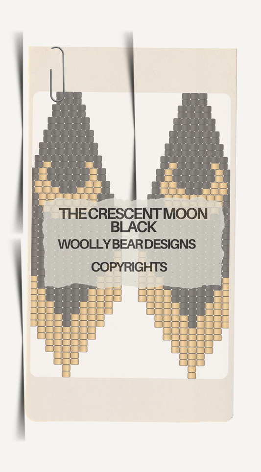 The Crescent Moon in Black Graph