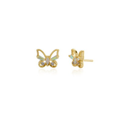 Coming Soon: Absolem Butterfly Opal Studs