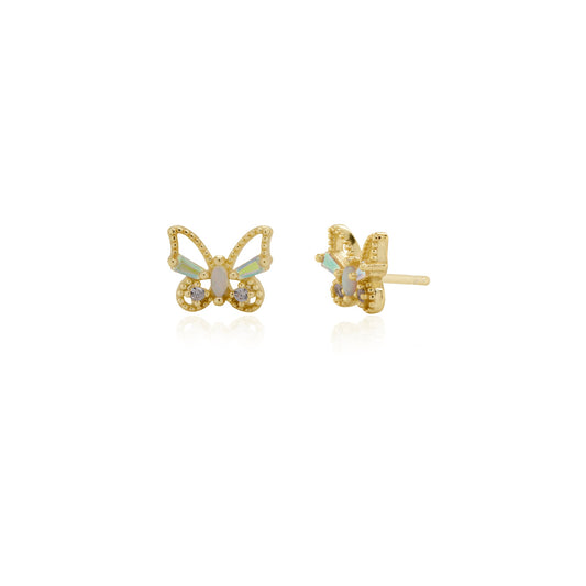 Coming Soon: Absolem Butterfly Opal Studs